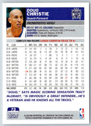 2003 Topps 1st Edition Doug Christie