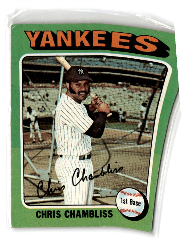 1975 Topps Chris Chambliss #585 EXMT