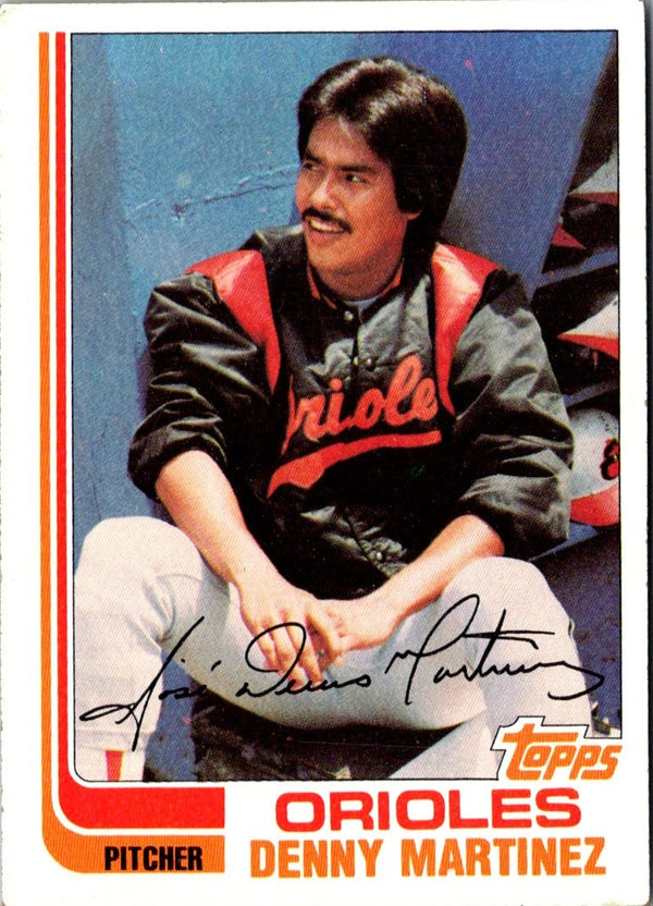 1982 Topps Denny Martinez #712