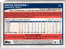 2018 Topps Big League Ervin Santana