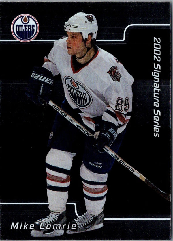 2001 Be a Player Signature Series Mike Comrie #038