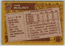 1986 Topps Vann McElroy