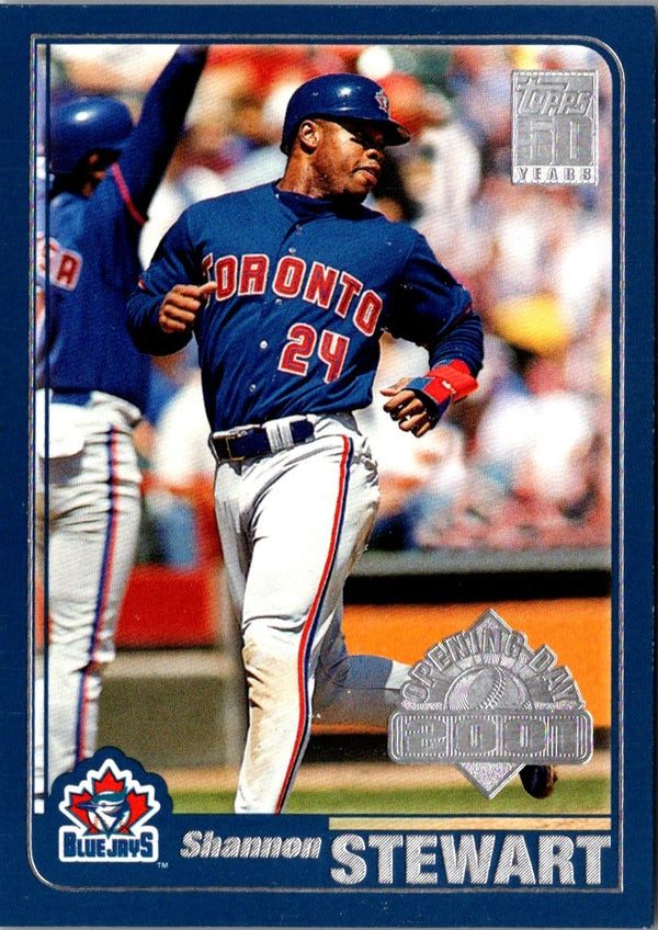 2001 Topps Opening Day Shannon Stewart #19