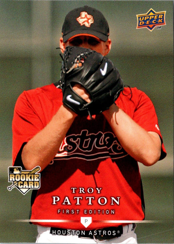 2008 Upper Deck Troy Patton #285 Rookie
