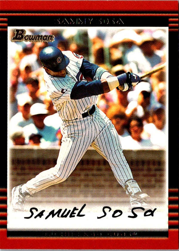 2002 Bowman Sammy Sosa #66