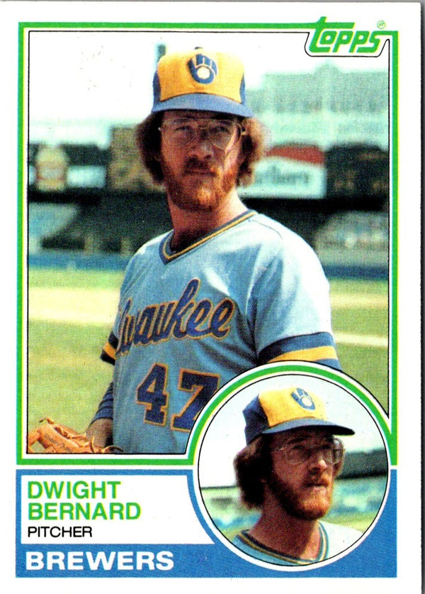 1983 Topps Dwight Bernard #244 NM-MT