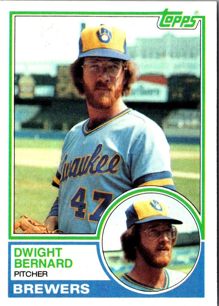 1983 Topps Dwight Bernard