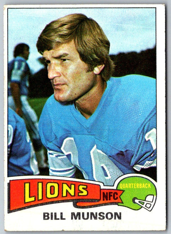 1975 Topps Bill Munson #172