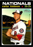 2018 Topps Carter Kieboom