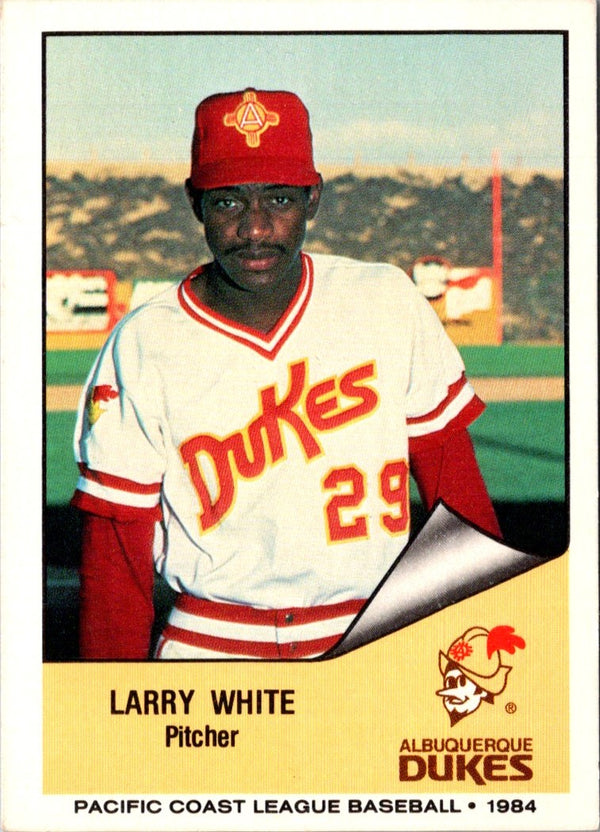 1984 Cramer Albuquerque Dukes Larry White #158