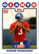 2008 Topps Kickoff Andre Woodson