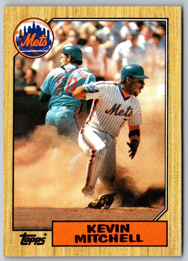 1987 Topps Kevin Mitchell #653 Rookie