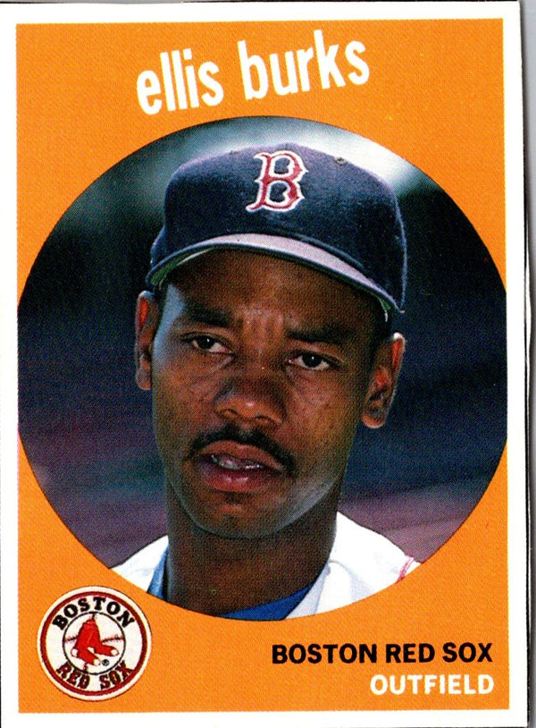 1989 Baseball Card Magazine '59 Topps Replicas Ellis Burks #34