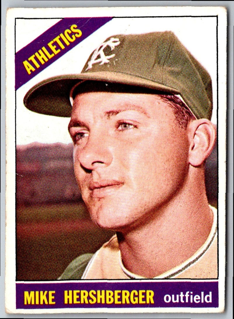 1966 Topps Mike Hershberger