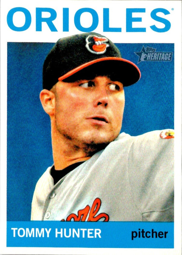2013 Topps Heritage Tommy Hunter #338