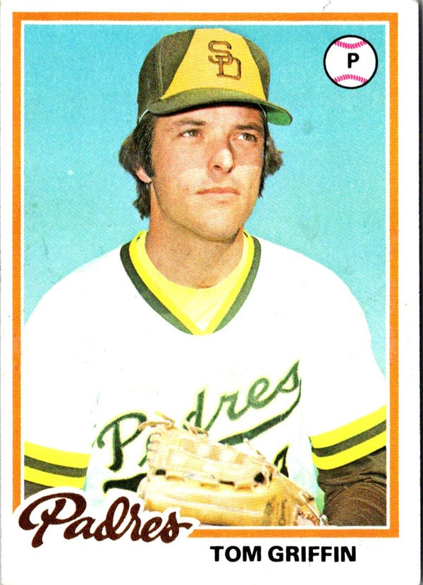 1978 Topps Tom Griffin #318