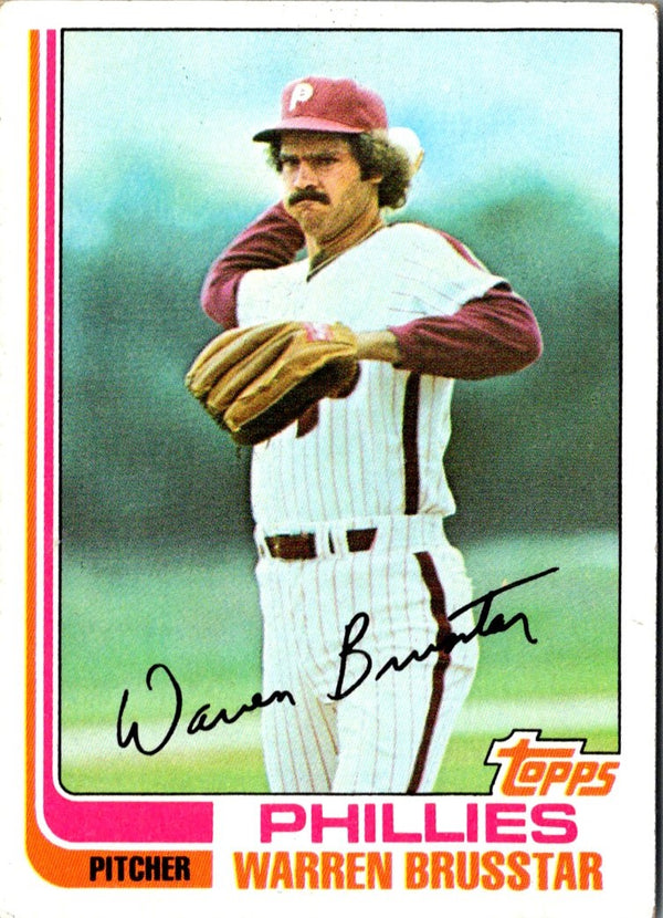 1982 Topps Warren Brusstar #647