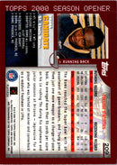 2000 Topps Season Opener Trung Canidate