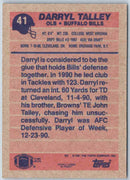 1991 Topps Football Darryl Talley