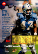 1997 Stadium Club Ryan McNeil