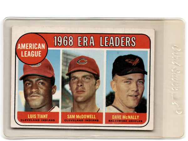1969 Topps Tiant / McDowell / McNally #7 EX
