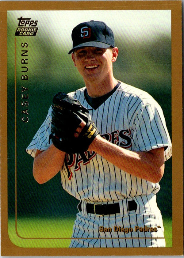 1999 Topps Traded Rookies Casey Burns #T74 Rookie