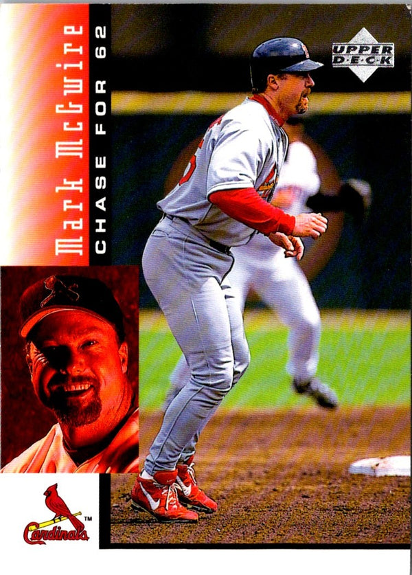 1998 Upper Deck Mark McGwire's Chase for 62 Mark McGwire #16