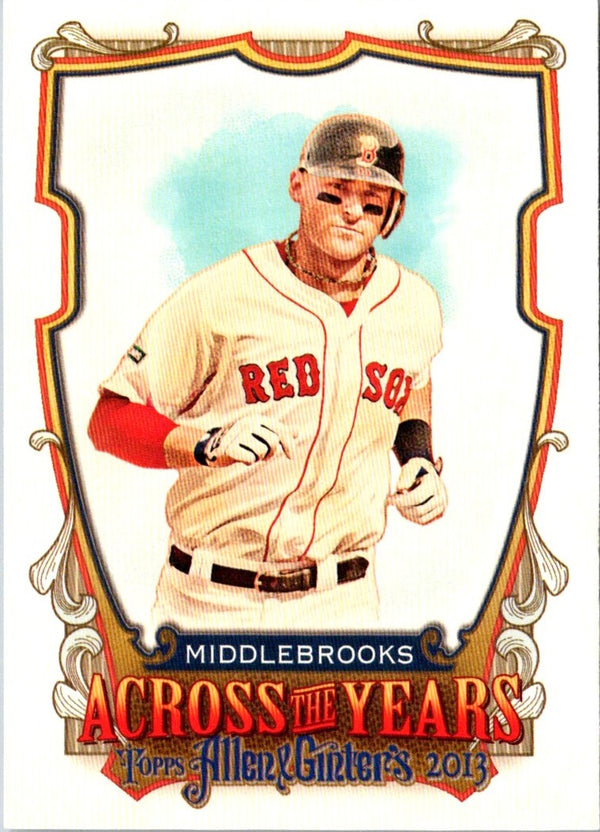 2013 Topps Allen & Ginter Across the Years Will Middlebrooks #ATY-WM