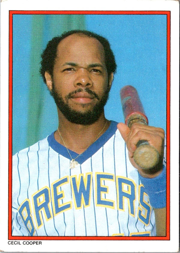 1984 Topps Glossy Send-Ins Cecil Cooper #34
