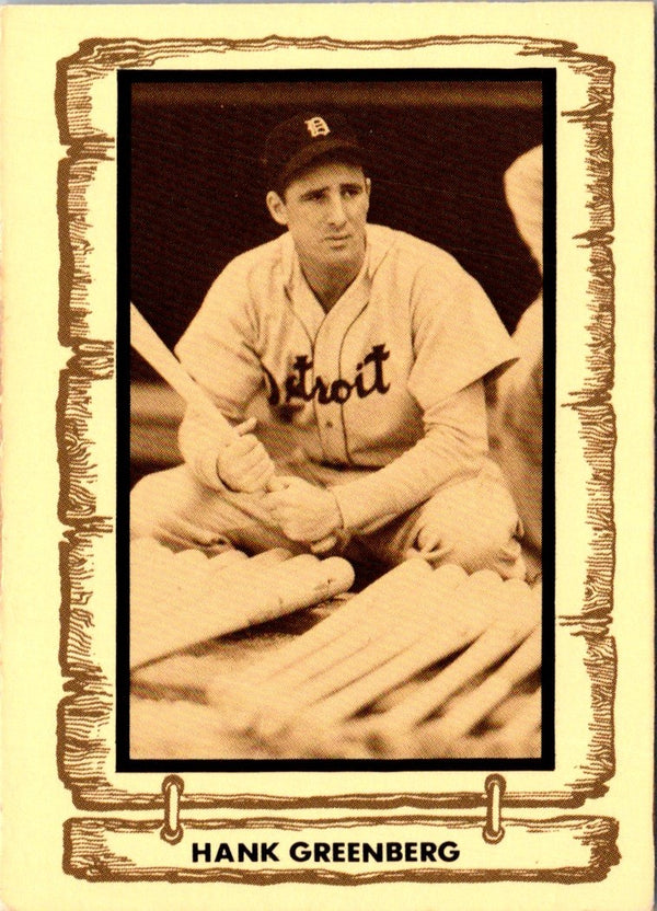 1980 Cramer Baseball Legends Series 1 Hank Greenberg #30