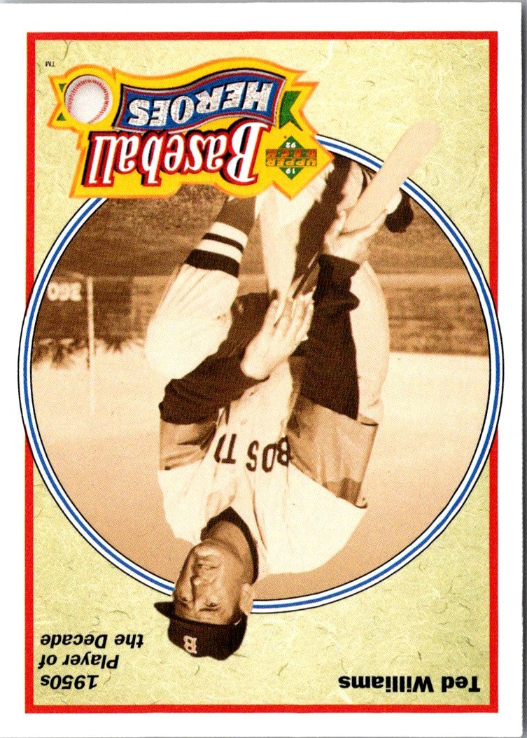 1990 Upper Deck Ted Williams