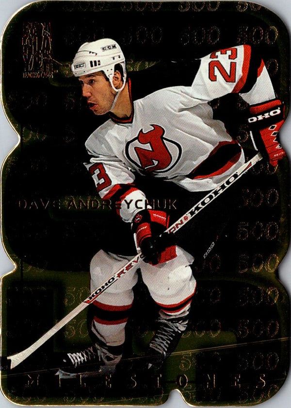 1998 Be a Player All-Star Milestones Dave Andreychuk #M5