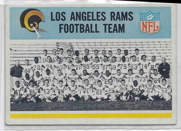 1960 Topps Los Angeles Rams Team #92