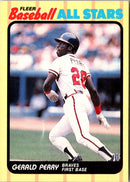 1989 Fleer Baseball All-Stars Gerald Perry