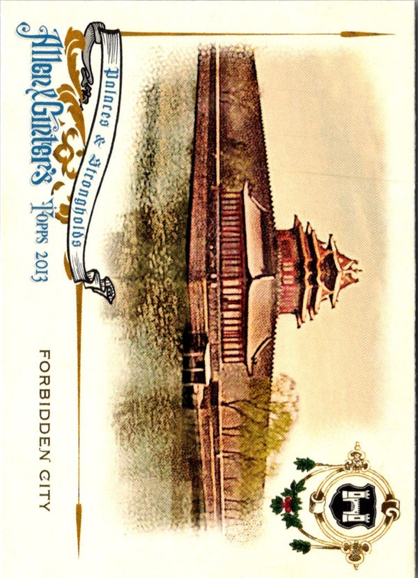 2013 Topps Allen & Ginter Palaces and Strongholds Forbidden City #PS-FC