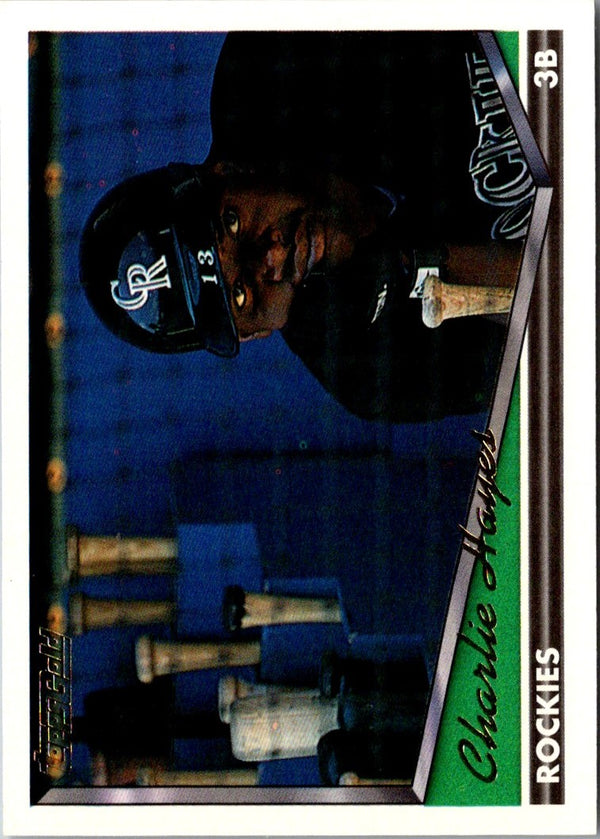 1994 Topps Charlie Hayes #655