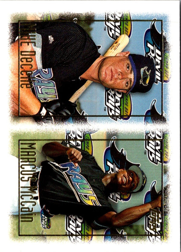 1997 Topps Mike DeCelle/Marcus McCain #472 Rookie