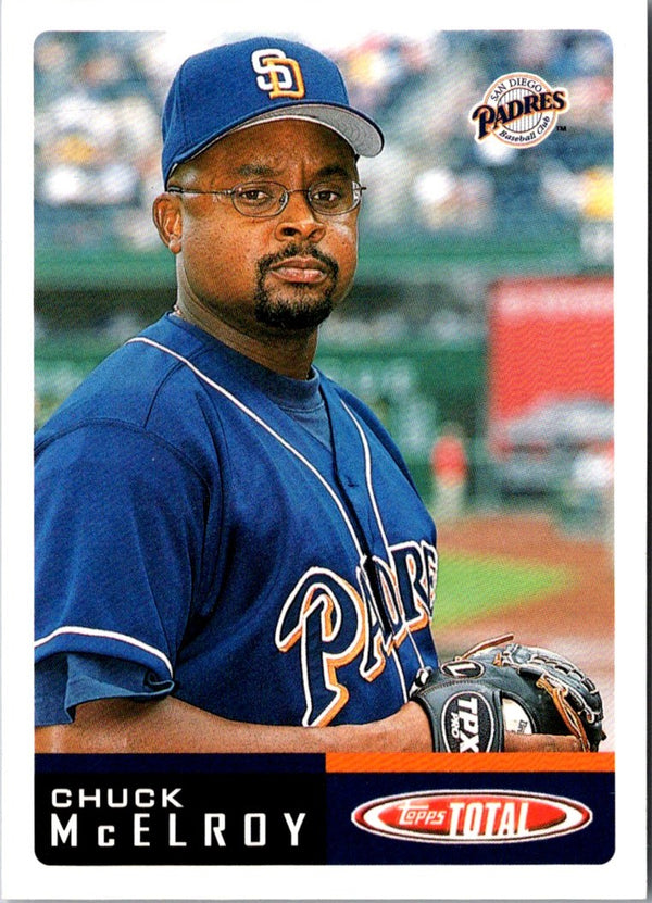 2002 Topps Total Chuck McElroy #754