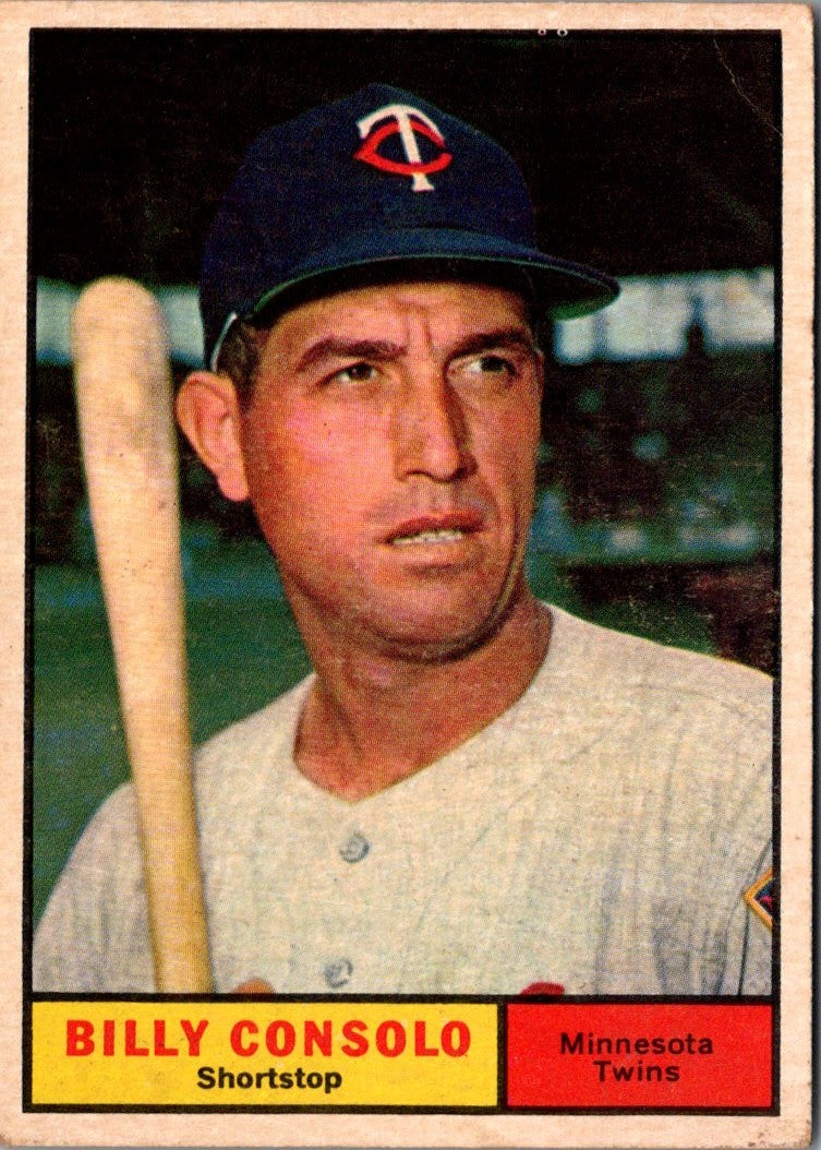 1961 Topps Billy Consolo