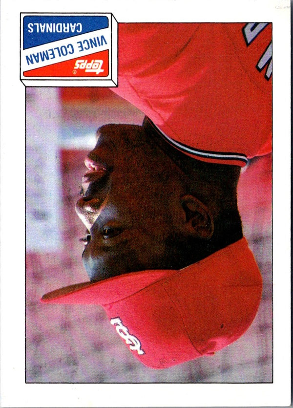 1988 Topps Vince Coleman #1