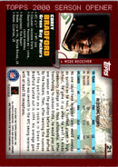 2000 Topps Season Opener Corey Bradford