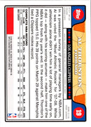 2008 Topps Al Thornton