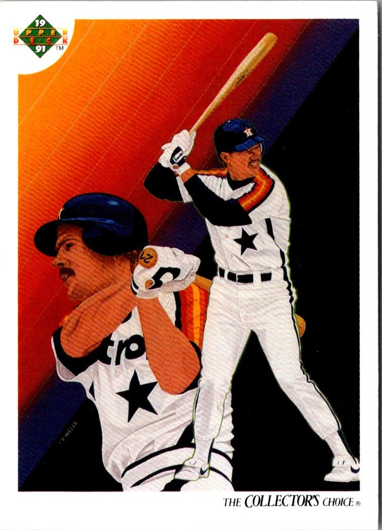 1990 Upper Deck Team Logo Holograms Houston Astros