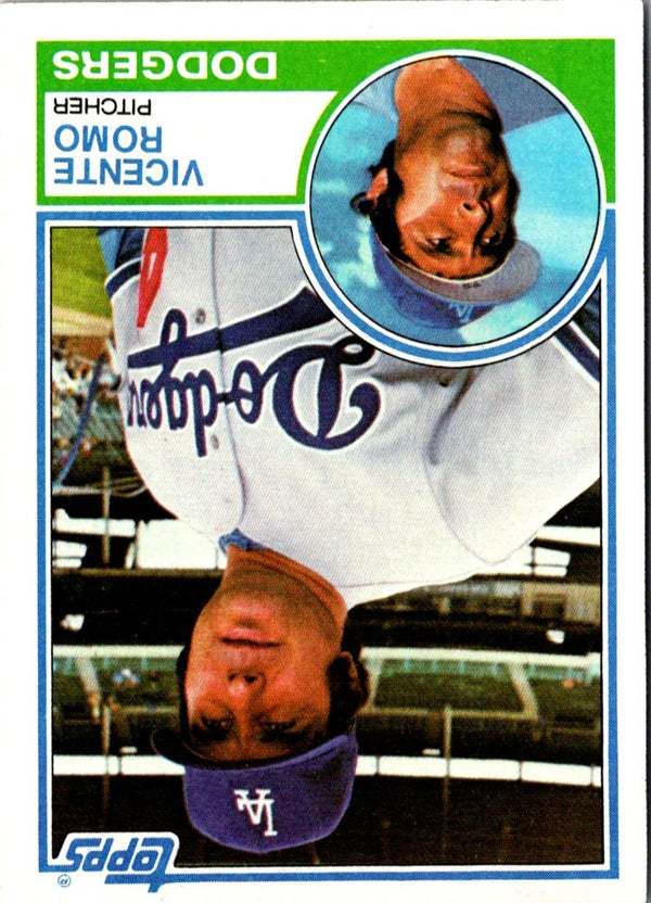 1983 Topps Vicente Romo #633 NM-MT