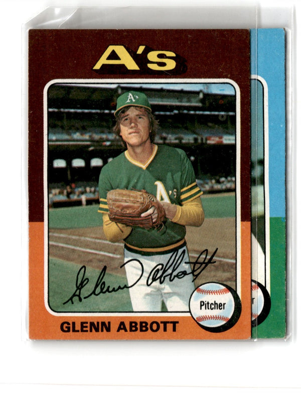1975 Topps Glenn Abbott #591 EXMT