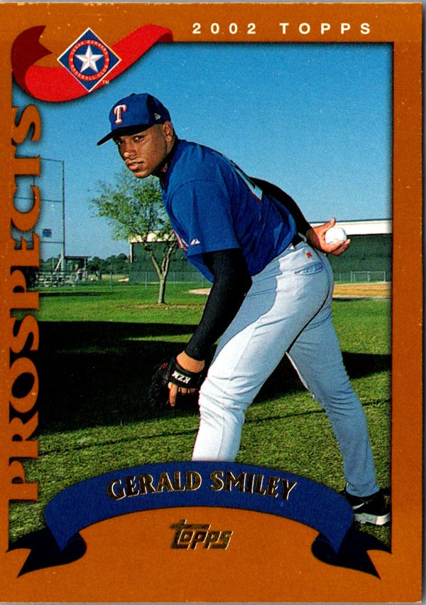 2002 Topps Traded & Rookies Gerald Smiley #T264 Rookie