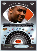 1997 Pinnacle Certified NFL Jeff Blake