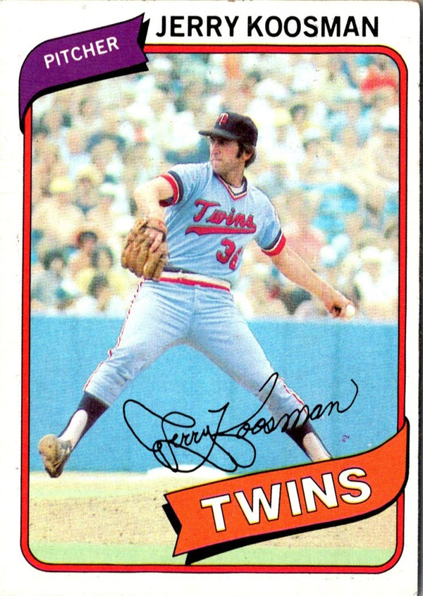1980 Topps Jerry Koosman #275