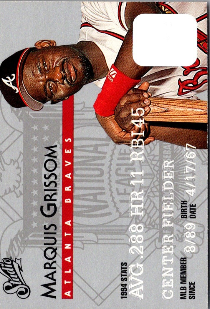 1994 Topps Marquis Grissom