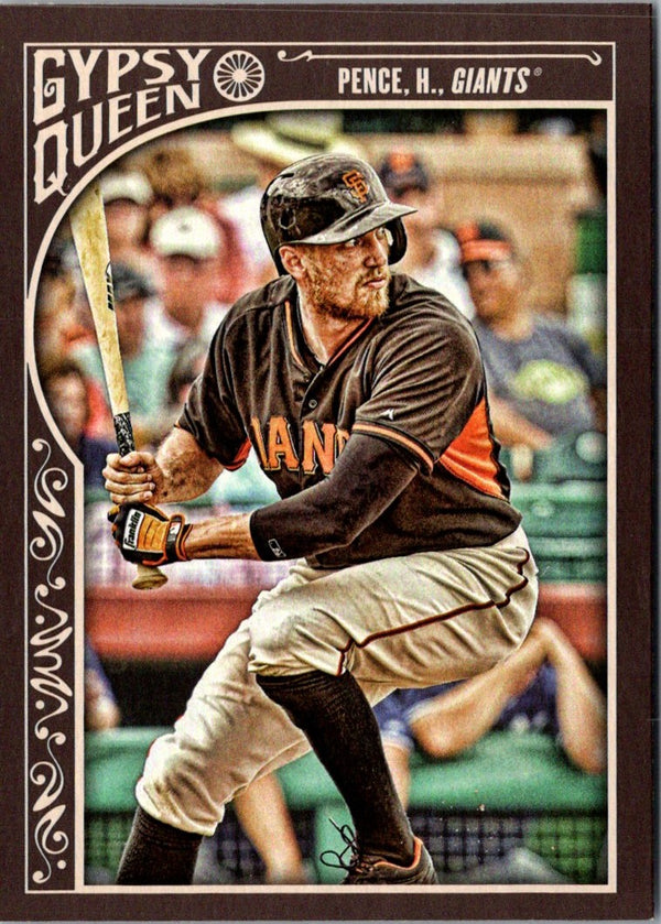 2015 Topps Gypsy Queen Hunter Pence #261A